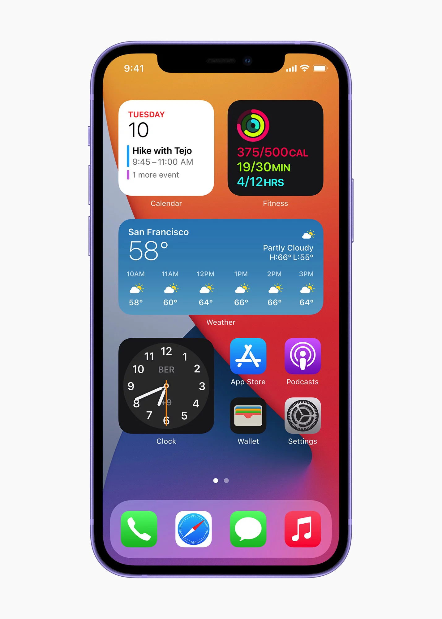 Apple iPhone 12 Home Screen