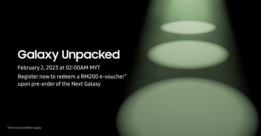 Galaxy Unpacked 2023_RM200 Registration of Interest