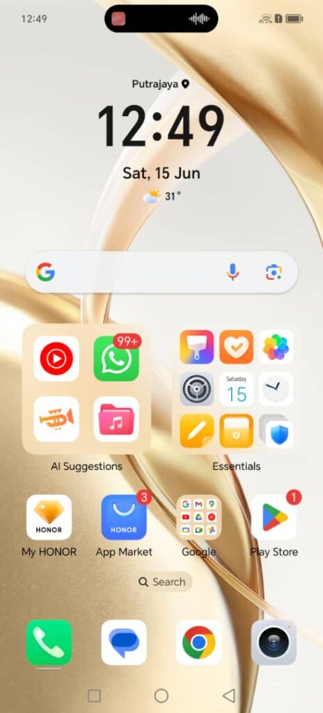 Image from: Siri HONOR 200; Telefon Pintar Peringkat Menengah yang menawarkan Ciri AI Peringkat Mercu