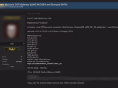 Beberapa Laman Web Kerajaan Malaysia dilaporkan telah diceroboh