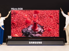 Samsung melancarkan TV LED Premium Micro RGB baharu