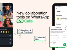 WhatsApp perkenalkan fungsi Menjadualkan Panggilan, Reaksi di dalam Panggilan Berkumpulan