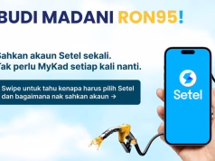 Aplikasi Setel boleh digunakan untuk Pengesahan Petrol Budi Madani RON95